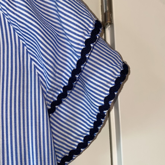 Blue and white stripe top - Picture 3 of 6